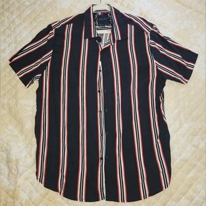 Mens short sleeve Button up